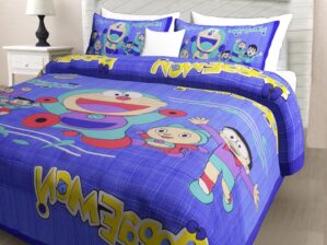 King Size Jaipuri Printed Bed sheet (pack of 1) Multi-Color
