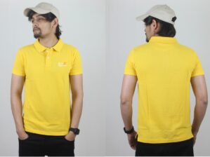 BLD Life Polo t-shirt Man Yellow