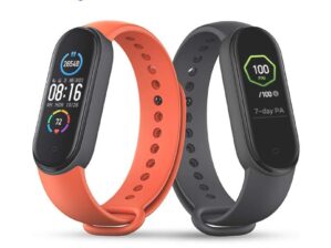 Mi Smart Band 5 – India’s No. 1 Fitness Band, 1.1-inch AMOLED Color Display, Magnetic Charging, 2 Weeks Battery Life, Personal Activity Intelligence (PAI), Women’s Health Tracking