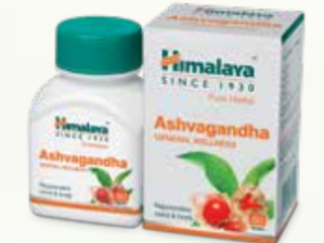 Himalaya AyurSlim Capsules PURE HERBS Ashvaganadha General Wellness 60 tab