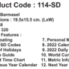 Bingo New year Diary 2022 114 SD pack of 2 - Image 3