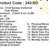 Bingo New year Diary 2022 242 SD pack of 1 - Image 5