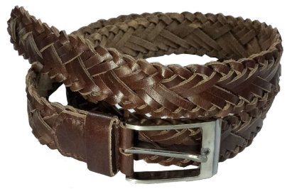 Fabbro Stylish Leather Braided Belt – Best E-commerce Website