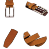 Fabbro Stylish Leather Profile Belt - Image 2