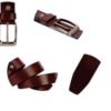 Fabbro Stylish Leather Profile Belt - Image 2