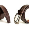 Fabbro Stylish Leather Profile Belt - Image 2