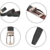 Fabbro Stylish Leather Reversible Belt Black & Brown - Image 2
