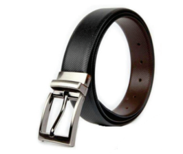 Fabbro Stylish Leather Reversible Belt Black & Brown