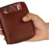 Fabbro Stylish Touch to Your Outfits Cardholder Brown - Image 2