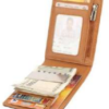 Fabbro Stylish Touch to Your Outfits Cardholder+Moneyclip Tan+Black - Image 2