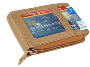 Fabbro Stylish Touch to Your Outfits Cardholder Tan