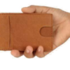 Fabbro Stylish Touch to Your Outfits Cardholder+Moneyclip Tan - Image 4
