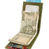 Fabbro Stylish Touch to Your Outfits Cardholder + Moneyclip Green - Image 2