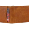 Fabbro Stylish Touch to Your Outfits Cardholder+Moneyclip Tan - Image 2