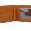 Fabbro Stylish Touch to Your Outfits Cardholder+Moneyclip Tan - Image 3