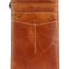 Fabbro Stylish Touch to Your Outfits Cardholder + Moneyclip Brown - Image 3