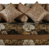 Leather cruss  cushions Cover Brown color Pack of 5 - Image 2