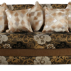 Slik Barfi cushions Cover Light Brown color Pack of 5 - Image 2