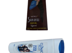 Metro Shikakai Hair Oil 160ml Pack of 2+ Free Clinic Plus Strong & Long Shampoo