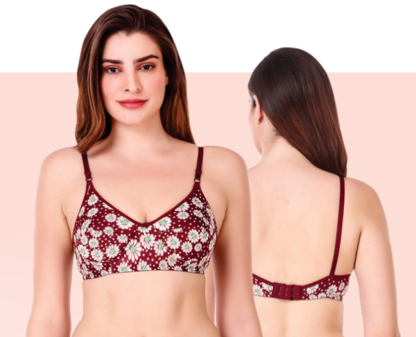 Angel Foam B Cup Padded Bra Muroon