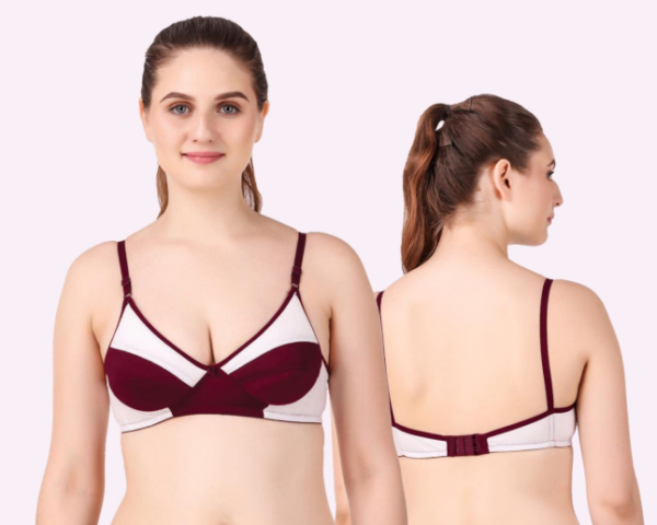 Eagle Foam B Cup Padded Bra Maroon