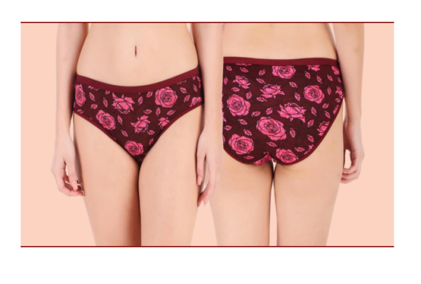 Olivia Pemium Panty pack of 1 Maroon
