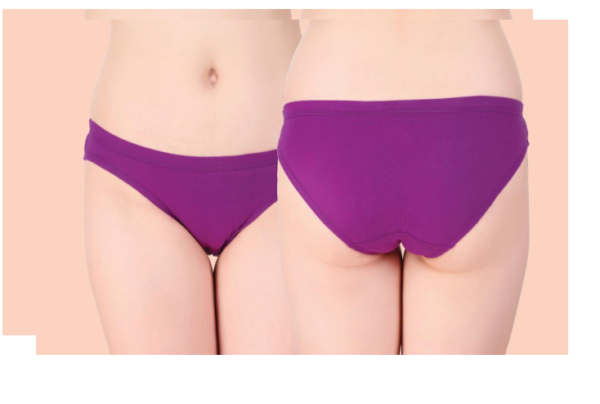 Plain Pemium Panty pack of 1 Purple