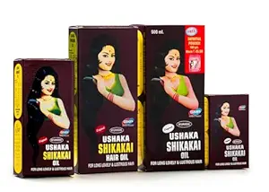 SHAKA Shikakai Hair Oil - 100% Natural And Ayurvedic Hair Oil - Provides Nourishment For Stronger And Healthier Hair (500 ml)-