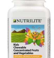 Amwy Nutrilite Kids Chewable Concentrated Fruits & Vegetables – 60N Tablets