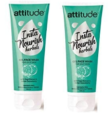 attitude™ Insta Nourish Herbals Gel Face Wash Pack Of 2
