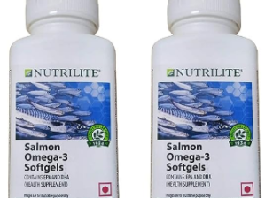 Amwy NUTRILITE® Salmon Omega-3 Pack Of 2 (120 TAB)