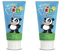 Amwy glister kids toothpaste 100 x 2 grams – Pack of 2 and colourful head band for girls/women – combo