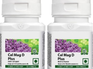 Cal mag d plus 180 tablets calcium tablet for women (New Pack)