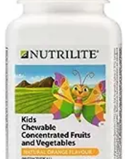 Amwy Nutrilite Kids Chewable Concentrated Fruits & Vegetables – 60N Tablets