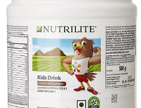 NUTRILITE Kids Drink – Chocolate Flavor With Essential Vitamins & Minerals (500 Gms)
