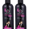 D Absolute HAIR COLOR CREAM SHAMPOO FOR MEN AND WOMEN AMONIA FREE WITH ALOVERA, VITAMIN E 200 ML (Pack of 2) (Burgundy) - Image 2