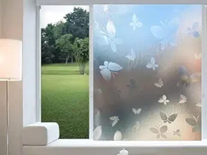 Krsna Art Froasted Vinyl Butterfly Froasted