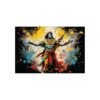 Krsna Arts Unframed Rolled Art Print|| Beautiful Lord Krishna In Battle Ground Canvas Wall Art Print for Home Décor And Office||Unframed canvas Painting For Wall decor||Home wall and Office Interior - Image 3