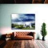 Krsna Arts Unframed Rolled Art Print || Majestic Unicorn Beautiful Abstract Canvas Wall Art Print for Home Décor And Office || Unframed canvas Painting For Wall decor || Wall Paintings for Home and Office Décor Size : 24x36 Inches - Image 2