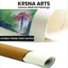 Krsna Arts Murli Manohar Beautiful Abstract Canvas Wall Art Print for Home Office Size 24x36 Inches - Image 4