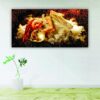 Krsna Arts Unframed Rolled Art Print || Beautiful Angal Canvas Wall Art Print for Home Décor And Office || Unframed canvas Painting For Wall decor || Wall Paintings for Home and Office Décor Size : 24x48 Inches - Image 2