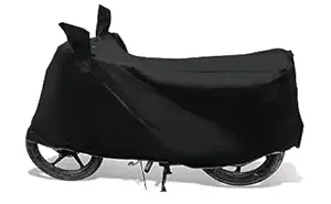 Great Ride Bike Cover Modren Design for Exclusive Imported Fabric Quality Water Resistant (Tested) Dustproof UV Protection Bike Cover Compatible for Motorcycle Covers (Black)