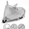 Great Ride Waterproof Scooty Body Cover Compatible with Dream Proof Cover Protects from Rain and Sunlight Uv Proof | Silver - Image 2