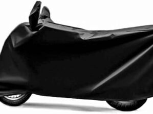 Great Ride JR HUB Presents TVS Jupiter Dirt & Dust Proof Bike/Scooty Body Cover 100% Waterproof(Tested) / UV Protection with Premium Polyester Fabric [Black]