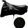 Great Ride Full Body Bike Cover Polyester Fabric & Sun Resistant Double Stitched & Heat Sealed Bike Covers Outdoor Storage Water Resistent with Unique Breathe Valves Suitable for Activa 5g (Black) - Image 4