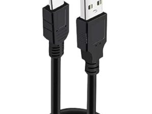 1 M USB 2.0 A to Mini 5 pin B Cable for External HDDS/Card Readers - Black