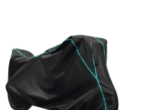 Matt Moon Two Wheeler Cover for Royal Enfield  (Hunter 350, Black)