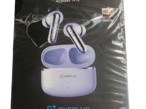 1+ Airdopes 141x Buds 4 TWS Earbuds with Upto 55dB Real-time ANC,Adaptive Mode,Dual Drivers with Dual DACs,3D Audio,Upto 45hrs Music Playback, Dual-Device connectivity,47ms Low Latency[Purple ]