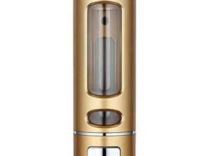 Touch Soap Dispenser Bath Fittings Abs Plastic Soap Dispenser |Liquid | Sanitizer |Shower Gel |Lotion for Bathroom Kitchen (Gold, Pack of 1)