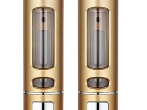 Touch Soap Dispenser Bath Fittings Abs Plastic Soap Dispenser |Liquid | Sanitizer |Shower Gel |Lotion for Bathroom Kitchen (Gold, Pack of 2) (Copy)